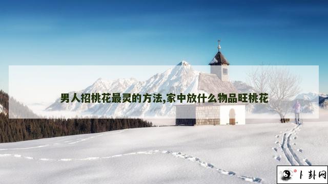 男人招桃花最灵的方法,家中放什么物品旺桃花